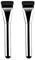 COSHINE 2pcs Super Thin Blade Foundation Makeup Brush, Soft Synthetic Bristles Makeup Brushes