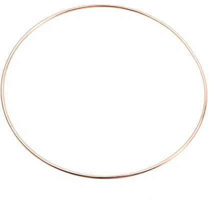 Zerodeko 10stücke Metall-Ring Für Traumfänger DIY-traumfänger-Reifen Runder Eisenring Bastelzubehör Für Makramee Und Pflanzenhänger