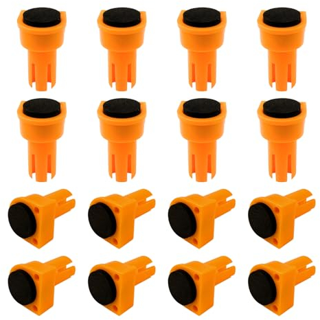 16 Pcs Bench Dogs for Woodworking, Workbench Positioning Planing Plug Fit for 19mm/20mm Dog Hole (20 MM)