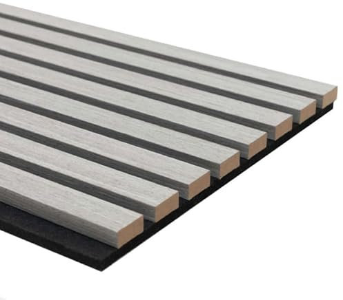 Sheetcuts Wall Panneling, 2440mm x 600mm, Slat Wall, Acoustic panneling (Oak)
