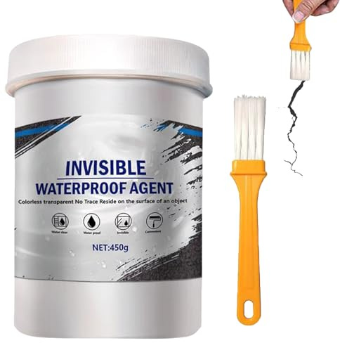 Rivestimento Impermeabile Trasparente | Sigillante Trasparente Impermeabilizzante - Adesivo Anti Perdite per Giardino Tettoia Cucina Box Doccia Bagno Terrazza Finestra