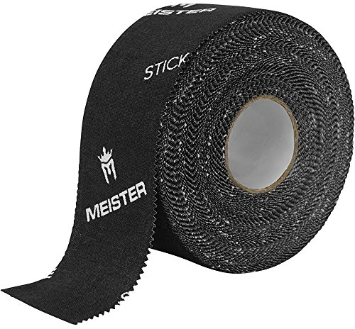 Meister StickElite poröses Sporttape - 13,7 m x 3,8 cm Herren Schwarz 3 Rollen