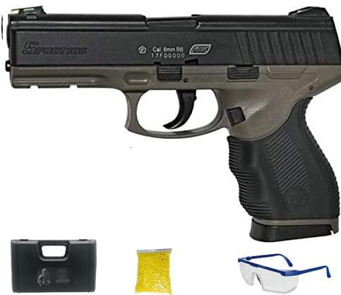 ASG Sport 106 DT Duotone. Pistolet Airsoft Calibre 6 mm (Arme à air comprimé Douce avec Billes en Plastique ou PVC). Système : Ressort. [Puissance : 0,23 Joules]