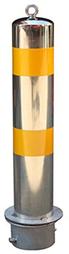 Dissuasori di parcheggio di sicurezza Dissuasori di sicurezza per tubi in acciaio Barriera di parcheggio, Vernice anti-collisione può isolare pali stradali, Protezione degli impianti stradali, Per pa