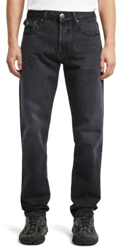 G-STAR Men's Morry FWD Regular Tapered Jeans, BLACK (worn in dark moon D26141-D291-H785), 32W / 30L