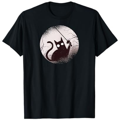 Esgrima Deportiva Jugadores Juego Fencing Gato Esgrima Camiseta