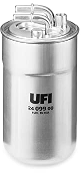 UFI Filters, Filtro Gasolio 24.099.00, Filtro Carburante per Ricambio, Adatto ad Auto, Applicabile su Diversi Modelli Opel e Vauxhall