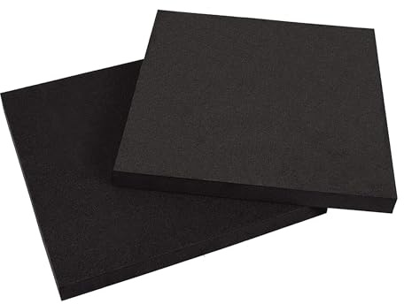 XCEL 2-Pack 12 x 12 x 1 Multi-Purpose Anti-Vibration Pads – Protection for Furniture & Appliances – Various Sizes and Thickness