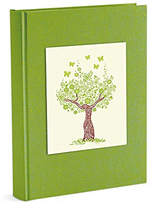 Mareli Album Foto 23X30 30 fogli (60 pagine) Green Cartapaglia Naturale
