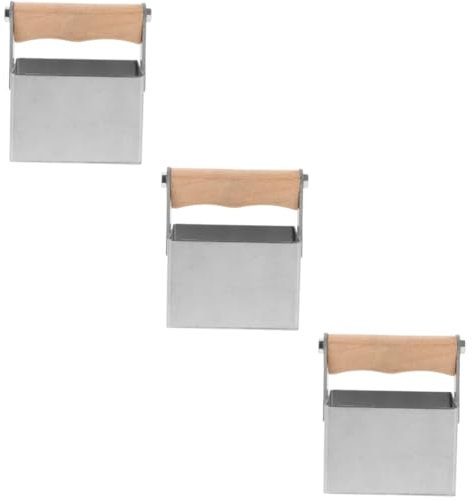 BESPORTBLE 3stücke Edelstahl Honigschneider Handwerkzeug Für Bienenzucht Rechteckiges Schneidwerkzeug Robust Vielseitig Und Praktisch Für Schneiden Von Honig Und Lebensmitteln