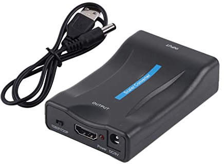 Mtlavishness scart till ljud/videokonverterare med USB -kabel för förbättrad multimediaupplevelse