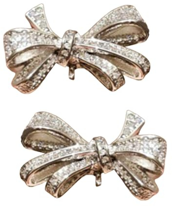 Strass Stone tillbehör för clips på hörlurar, clips på hörlurar med päls dekoration | öppet öronheadset för presentresor för vändotter | Funcio tillbehör funktionellt tillbehör, se beskrivning, Se