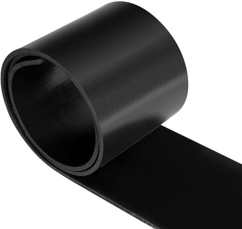 Rfeeuubft Aleta de Goma para Quitanieves Universal - Deflector de Nieve de Goma de 72 X 6 X 1/4 Pulgadas - Accesorios para Deflectores de Goma para Quitanieves