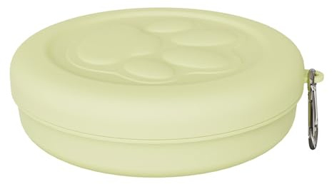 Gamelles de voyage pour chiens de petite taille - Gamelle portable pour chien - Bol à eau pour chats - Bol avec couvercle pour le camping, le stationnement, les voyages - Gamelles de nourriture pour