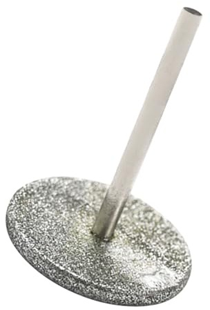Amosfun Sanding Disc Nail Drill Bit 20mm Flat Cuticle Drill Bit for Nail Art Manicure Pedicure