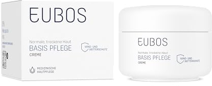 EUBOS Basic Care Cream for Normal and Dry Skin Wind and Weather Cream Intensive Protection and Moisture Skin Compatibility Dermatologically Tested 100 ml