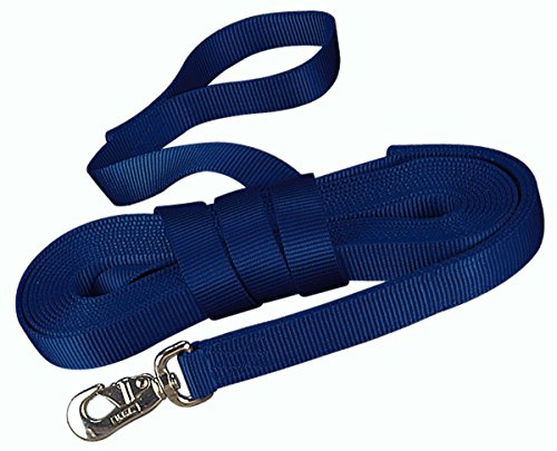 Hamilton 26 ft Nylon Horse Longe Line, Navy Blue
