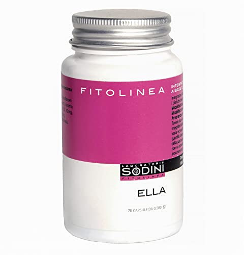 Ella - Integratore Alimentare - con Soia, Cimicifuga, Salvia e Agnocasto - per l’Equilibrio della Donna in Menopausa - 70 Capsule