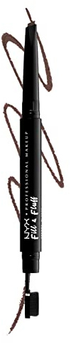 NYX PROFESSIONAL MAKEUP Fill & Fluff Eyebrow Pomade Pencil, Chocolate