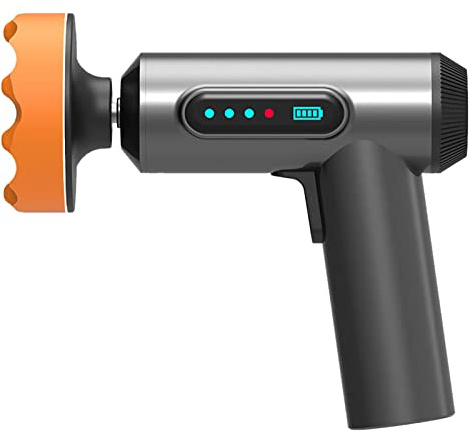 Acouto Car Buffer Polisher,Scratch Repair Cordless Lithium Battery Waxing Polishing Machine Portable Car Buffer