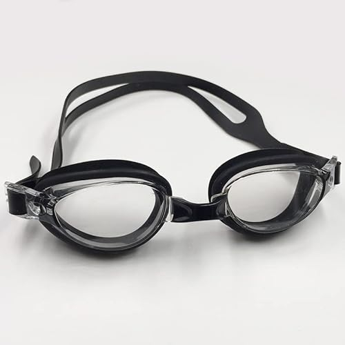 Cokomono Unisex-Schwimmbrille für Erwachsene, Anti-Beschlag, Schwarz