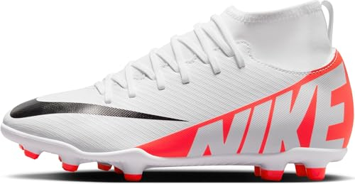 Nike Superfly 9 Fussballschuh, Bright Crimson/White-Black, 35.5 EU