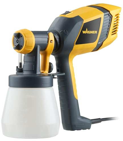 Wagner Spraytech 2419326 Control Spray QX2 HVLP Handheld Stain Sprayer, Ideal for Staining Fences, Decks, Lattice and More, 3 Spray Patterns, Adjustable Settings