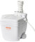 VEVOR Hebeanlage, 250 W, 1500 GPH Durchfluss, 5,5 m Förderhöhe, Untertisch-Sumpfpumpensystem mit Kupferdrahtmotor, Hochleistungs-Universal-/Waschbeckenpumpe, Abwasserpumpe mit 3,8 cm Auslass, weiß
