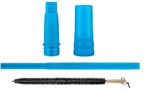 Fangxuee Kit de Nettoyage de Conduit de Sèche-Linge et Brosse à Charpie de Sèche-Linge Universelle pour Aspirateur Flexible, Pièces de Tuyau de Nettoyage de Charpie de Sèche-Linge