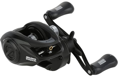 Abu Garcia MAX SX Winch Carrete | Carrete para Pesca de Depredadores en Agua Dulce y Salada | Cranks, ners y jigs con Cuchilla | Cuerpo de Grafito | 2000 | Mano Izquierda
