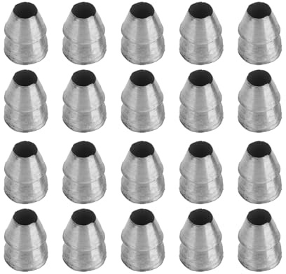 Kit per ascia,Kit per , Cunei per ascia con in metallo, Set di cunei di ricambio per impugnatura del , cunei conici rotondi, di rinforzo per in acciaio