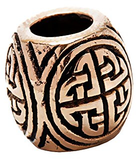 NKlaus Haarperle Bartschmuck SVANTJE Kelten Schmuck Bronze 7666