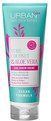 URBAN Care Pure Coconut & Aloe Vera Colored Hair Colored Hair Coloring Conditioner 250ml-Vegan
