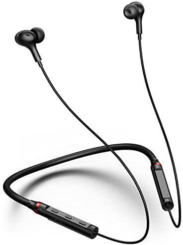 ASKUBSKU Neckband Bluetooth Headphone for Samsung S26 S25 Ultra S23, Black