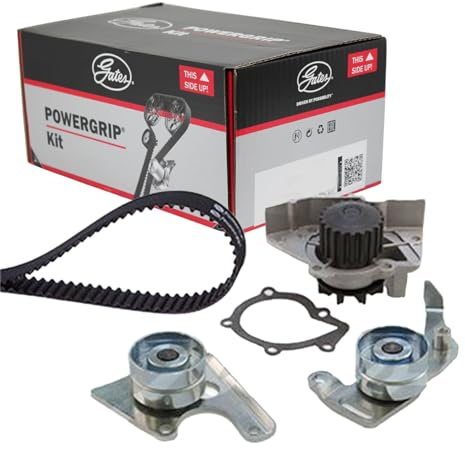 GATES KP25049XS Kit de distribution + pompe à eau Nombre de dents: 136 25,4 mm avec pompe à eau Compatible avec PEUGEOT 205 II 3/5 portes 306 3/5 portes 7A, 7C, N3, N5 Partner I Van 5, G, CITROËN