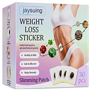 Slimming Patch Detox, Natural Herbal Slimming Detox Tummy Pellet Belly Sticker, Perfect Detox Slimming Patch for Weight Loss, Patch Navel Stick Burning Fat Weight Loss, 30pcs