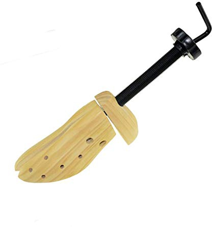 QSCTYG Hormas para Zapatos 1 PC Madera de madera Zapatos de zapatos de madera de 2 vías Árbol Mujeres y hombre zapatos de árbol Camillas de árbol Tamaño S/M/L 88 (Color : S)