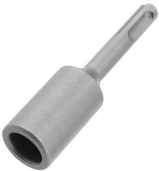 LT Easiyl 1 unidad 16,5 x 25 x 100 mm SDS Plus - Controlador de clavo de tierra para insertar varillas de tierra profunda SDS Plus martillo prensado, controlador de postes profesional