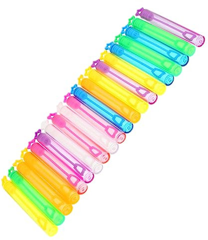 TOYANDONA Seifenblasenstäbe Bunte Leere Blasröhrchen Für Kindergeburtstagsfeiern Hochzeiten Und Feste Ideal Als Und Partyartikel Gemischte Farben
