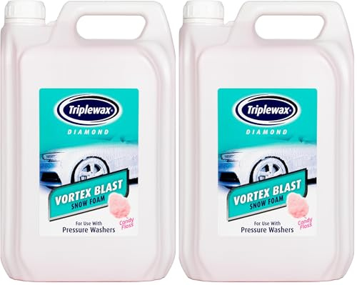 Triplewax TSN005 Vortex Blast Snow Foam Car Shampoo - 5L (Pack of 2)