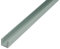 Alberts 473877 Profilé en U | aluminium, anodisé, couleur argent | 1000 x 20 x 20 mm