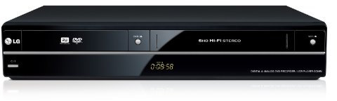 LG RCT699H Lettore e Registratore DVD e VHS con Sintonizzatore Digitale Terrestre, Full HD Upscaling, Porta USB