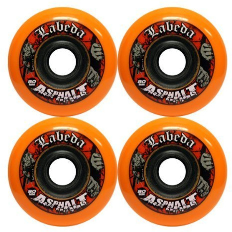 LABEDA WHEELS Inline Roller Hockey GRIPPER ASPHALT 80mm by Labeda