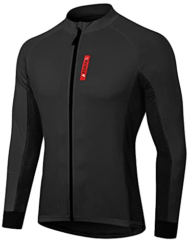 MEETWEE Magliette Ciclismo Uomo, Maglia Ciclismo Maniche Corte/Lunghe Abbigliamento Mountain Bike Maglia