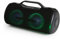 Boompods Rhythm 60 Tragbare Bluetooth Lautsprecher - wasserdichte Box mit LED-Beleuchtung und 60W Leistung, 10 Stunden Akku & Dual-Kopplung, Party Lautsprecher für Reisen, Badezimmer, Schwarz
