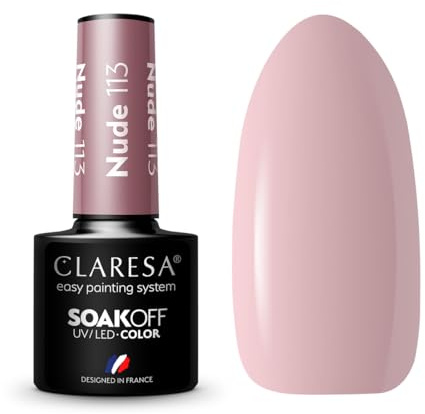 113 Nude Vernis à ongles UV 5 ml Claresa