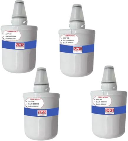 SOS Accesorio - Filtro de agua AQUAPURE / APP100 para frigorífico, congelador Samsung 484000000513, DA29-00003G
