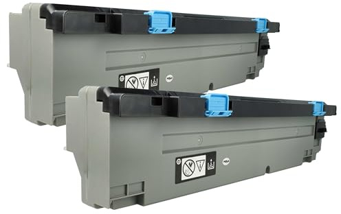 vhbw 2X Bac de récupération de Toner usagé Compatible avec Develop ineo+ 251 i, 650i, 450i, 250i, 360i, 550i, 300i, 551 i, 301 i imprimante Laser