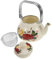 Alipis Olla De Esmalte Con Tetera De Esmalte Tetera De Estufa Tetera Esmaltada Vintage Esmaltado Tetera De Tetera De Flores Tetera Estilo Vintage Retro Tetera Para Estufa Porcelana