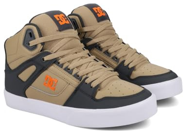 DC Shoes Pure High-Top - Leather High-Top Shoes for Men - Hi Tops - Männer - 39 - Rosa